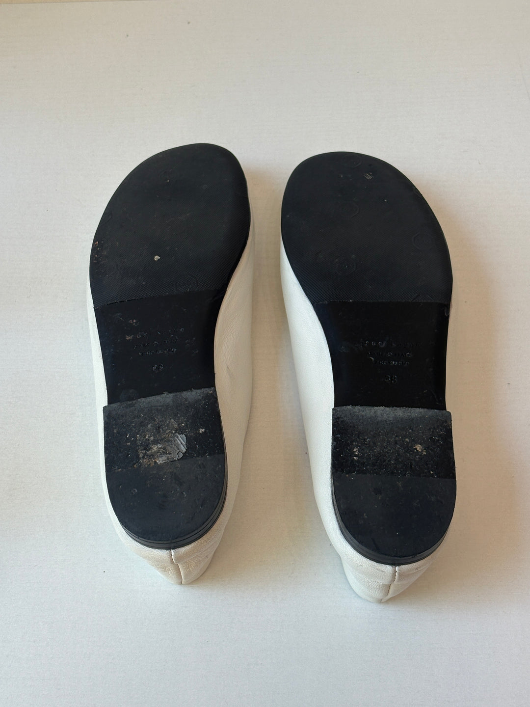Jenni Kayne Bone Leather Ballet Flats