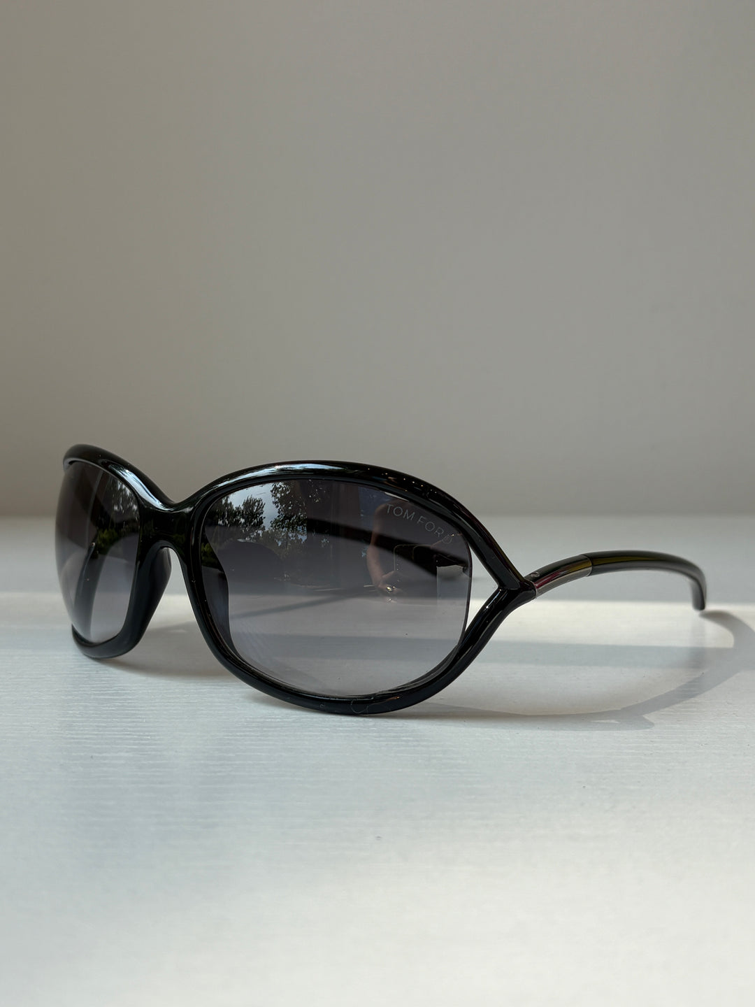 Tom Ford Black Whitney Oversized Sunglasses