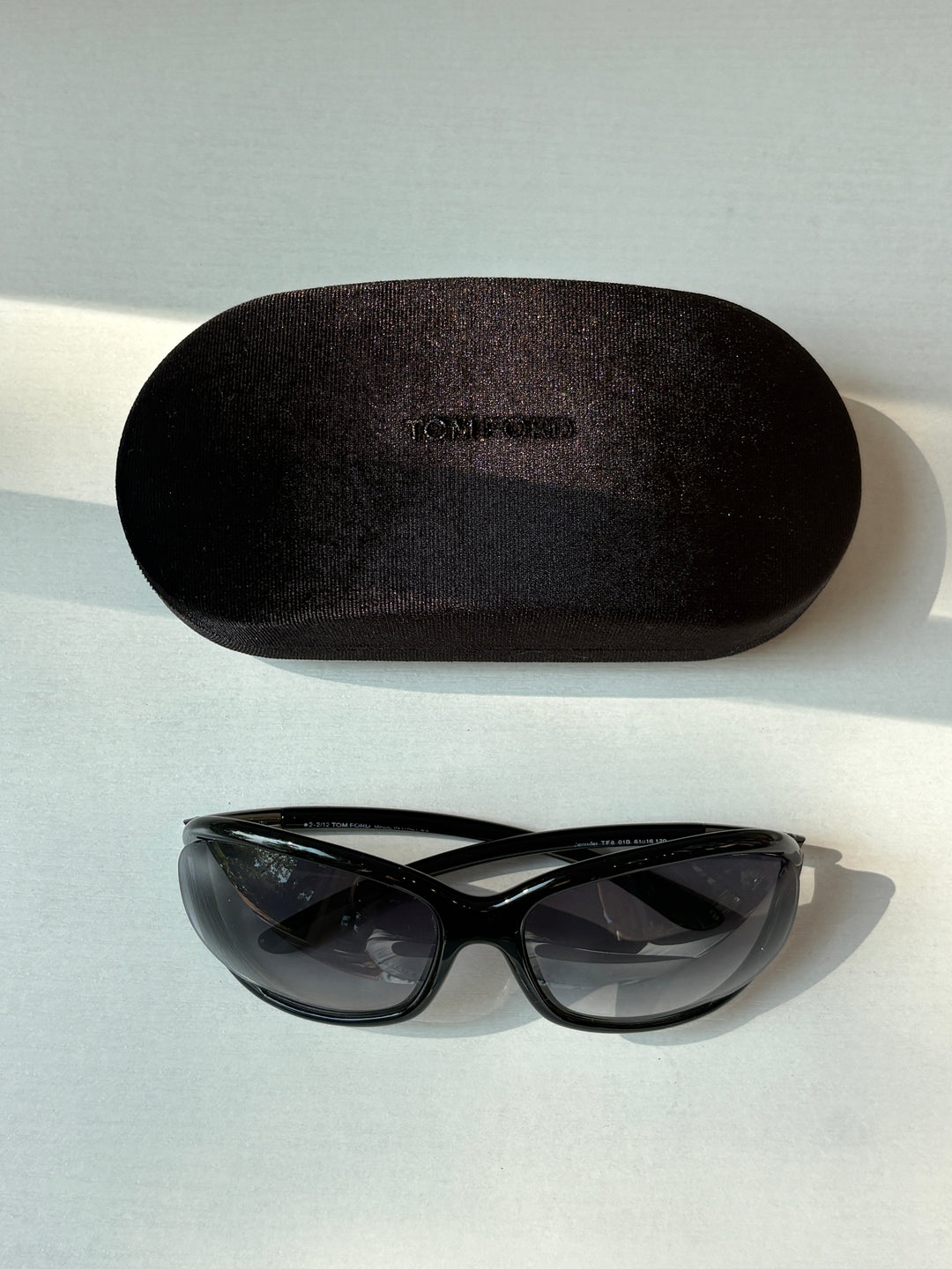 Tom Ford Black Whitney Oversized Sunglasses