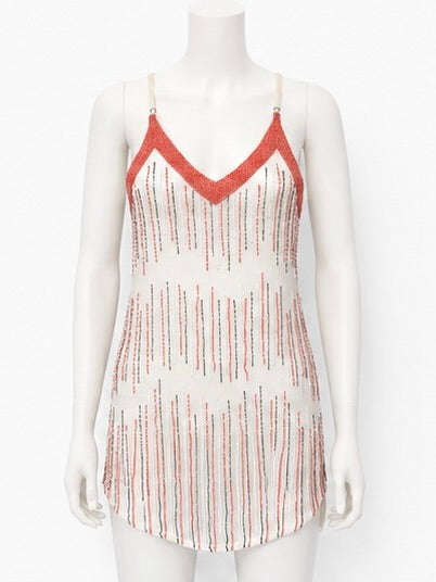 AS by DF Beaded Fringe Cami Top
