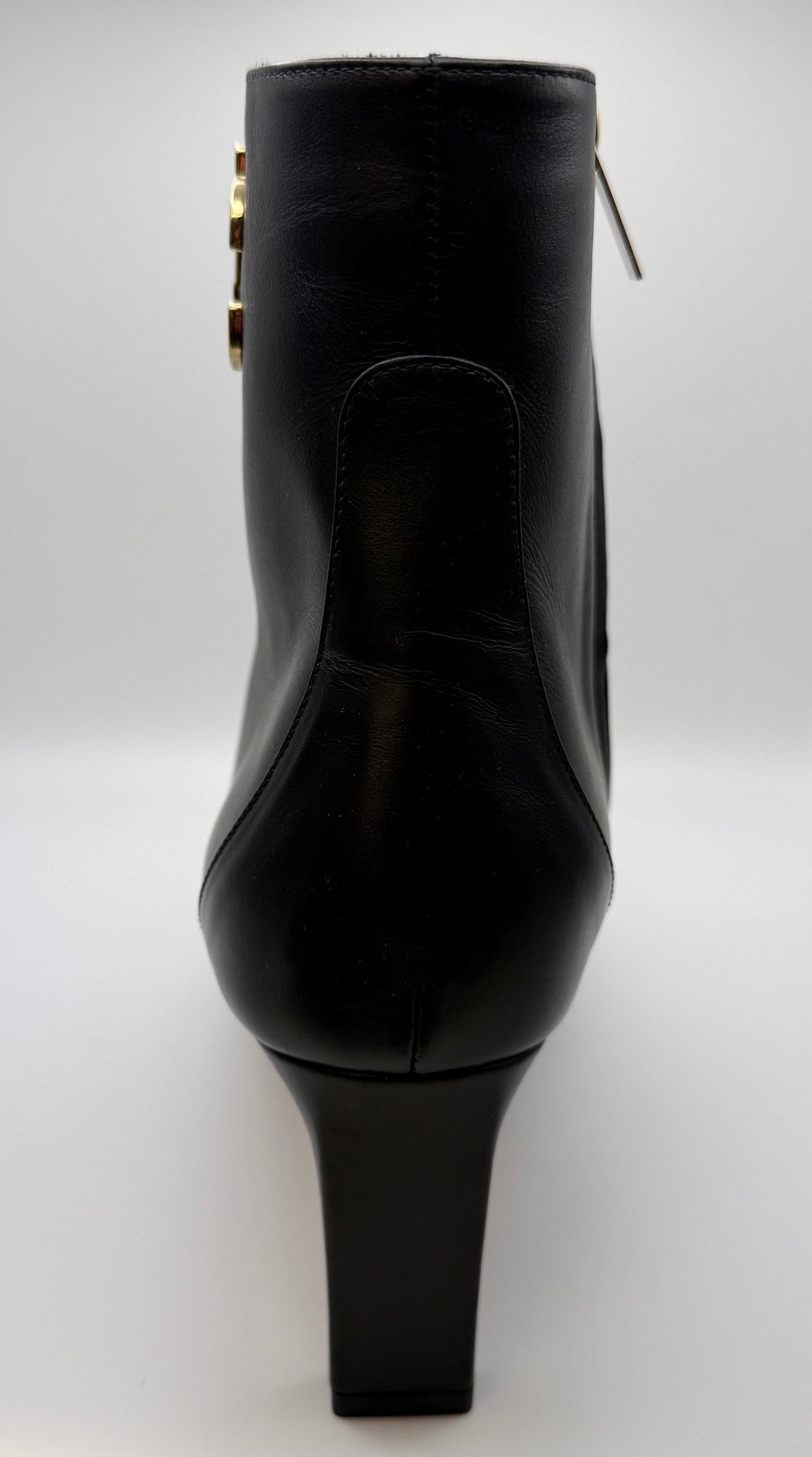 Jimmy Choo JC Monogram Leather Ankle Boots