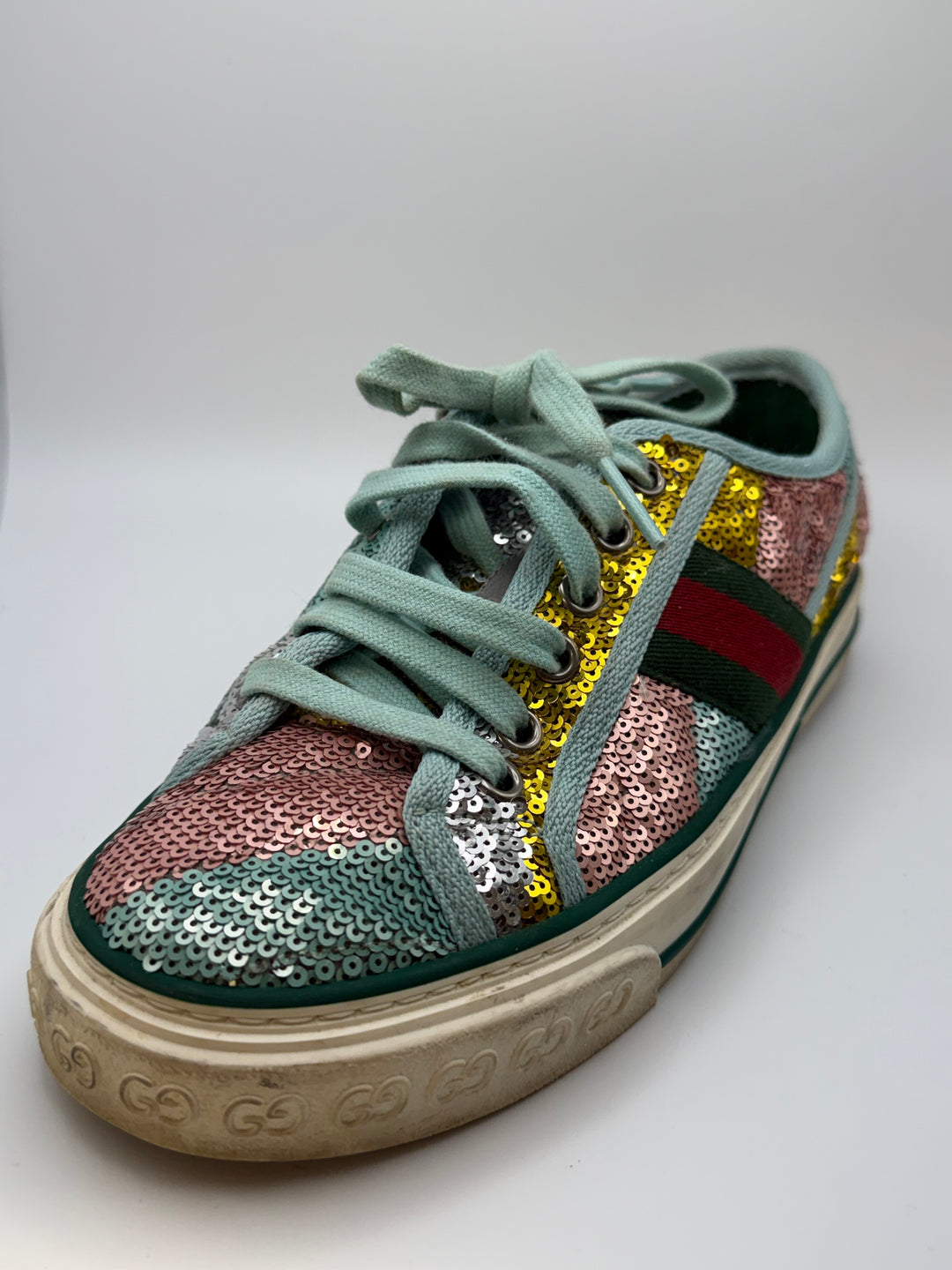 Gucci Sequin Ace Sneakers