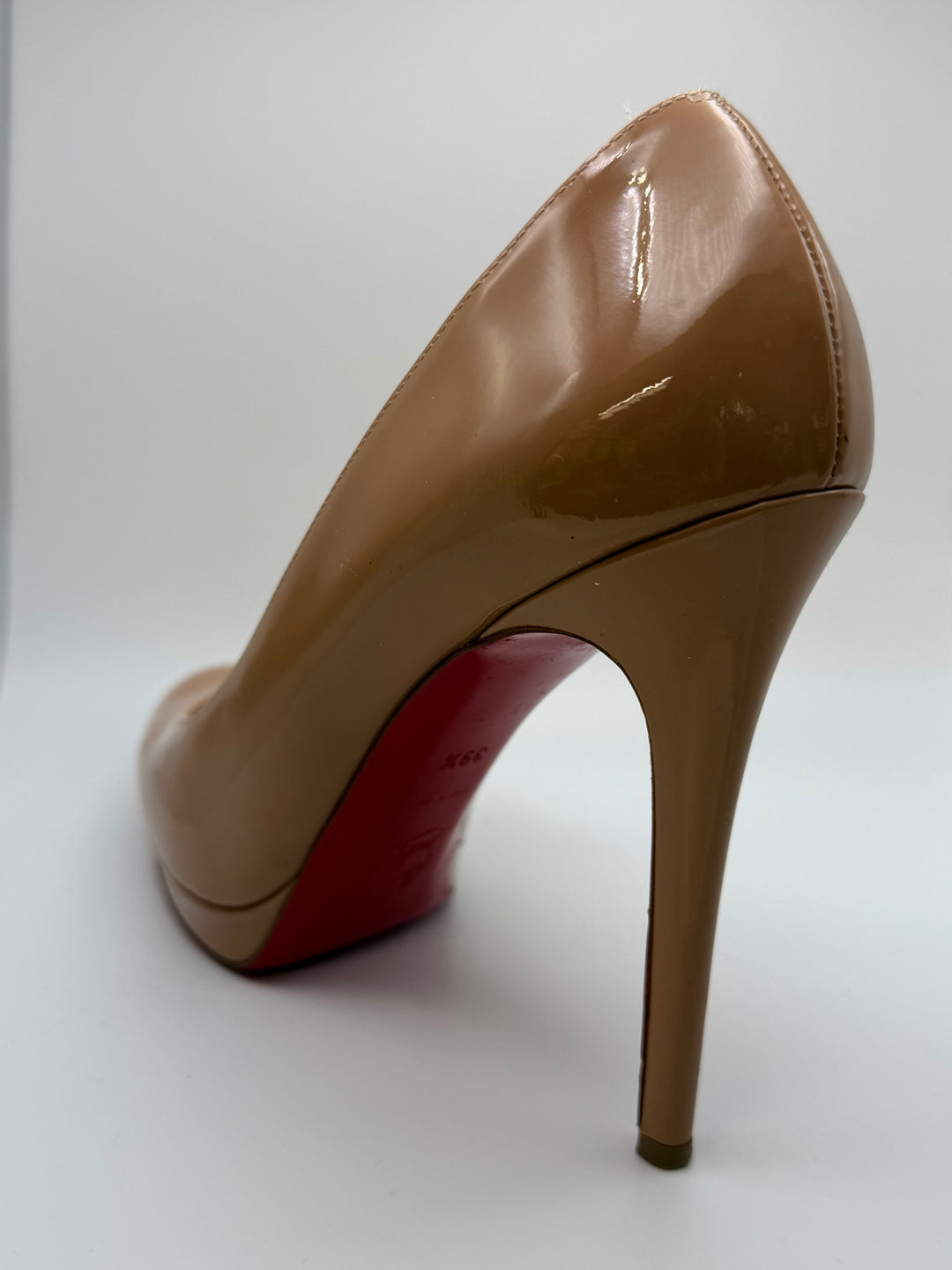 Christian Louboutin Patent Leather Platform Pumps
