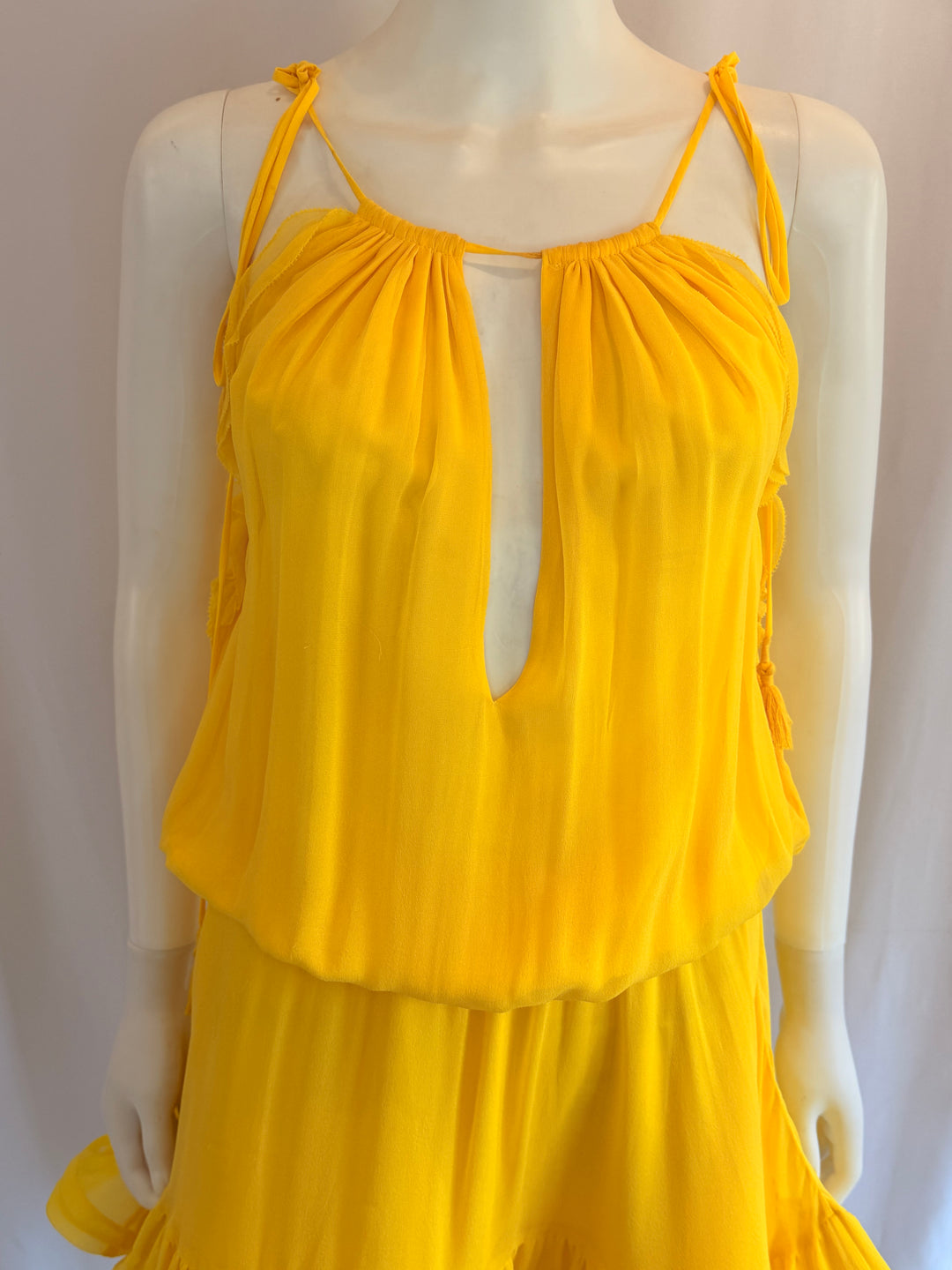 Alexis Silk Knee-Length Dress