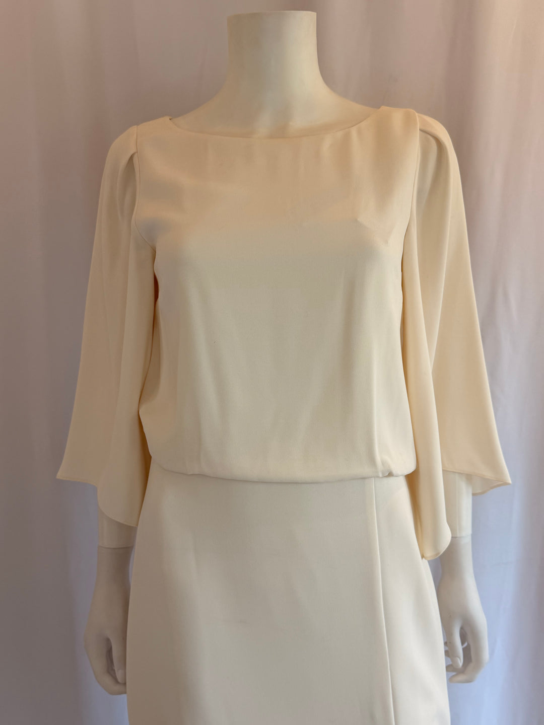Halston Heritage Ivory Gown