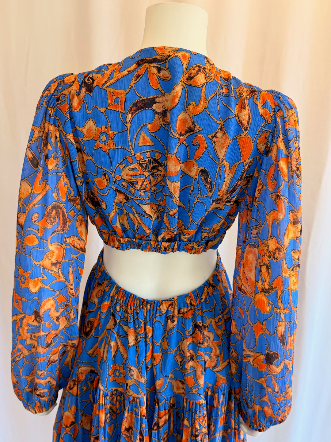A.L.C Silk Cut-Out Mini Dress