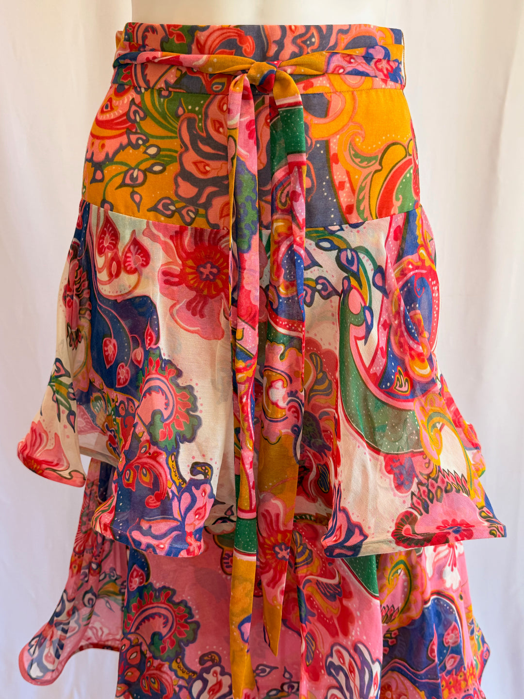 Zimmermann Lovestruck Flounce Skirt
