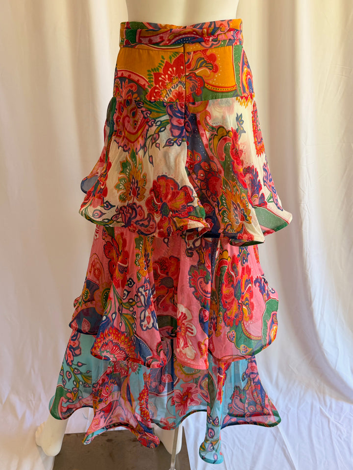 Zimmermann Lovestruck Flounce Skirt