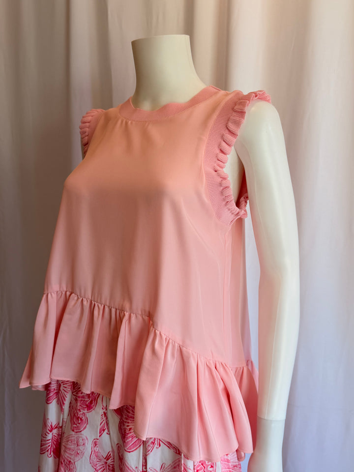 Cinq A Sept Peplum Top