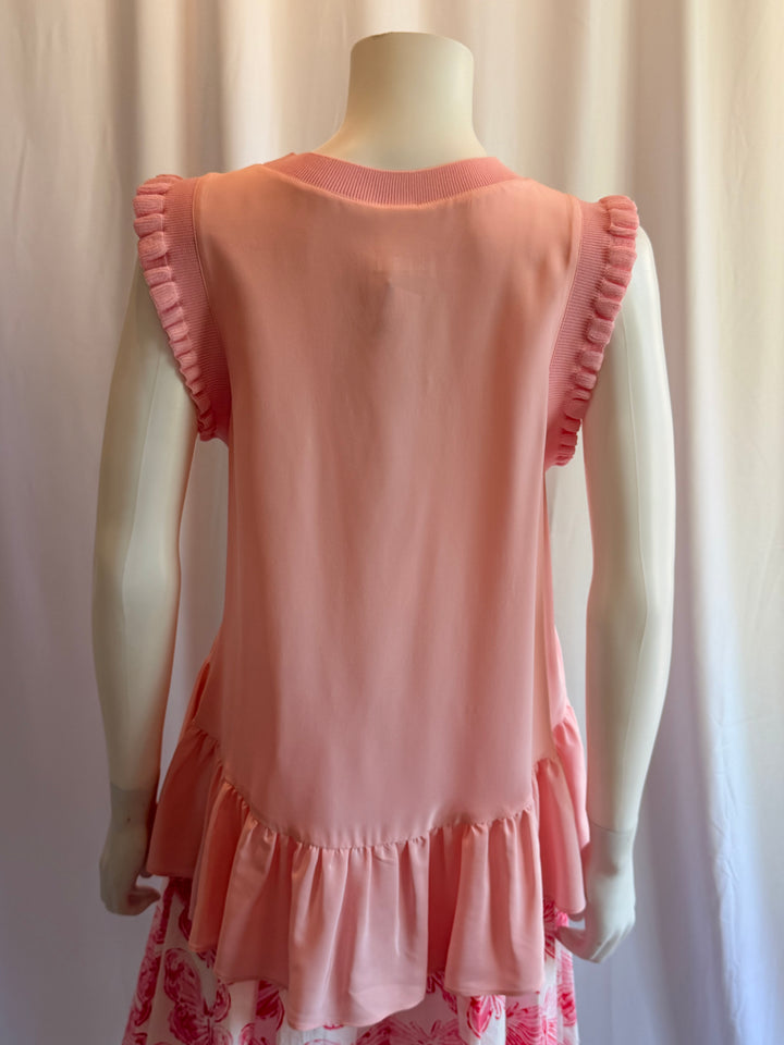 Cinq A Sept Peplum Top