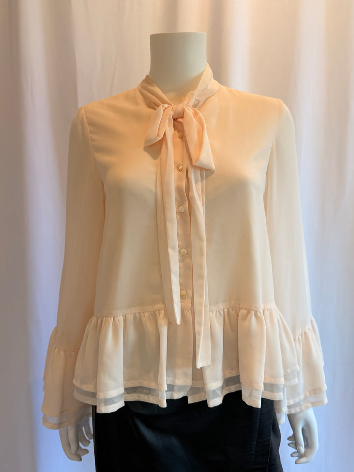 Amanda Uprichard Ivory Blouse
