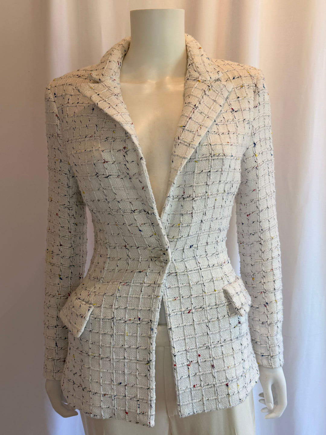 Amanda Uprichard Tweed Blazer