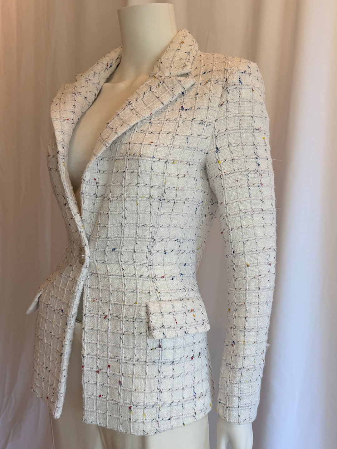 Amanda Uprichard Tweed Blazer
