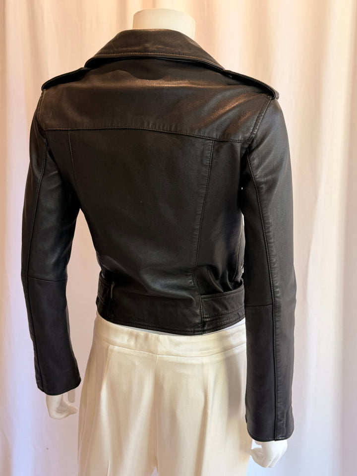 All Saints Balfern Leather Biker Jacket