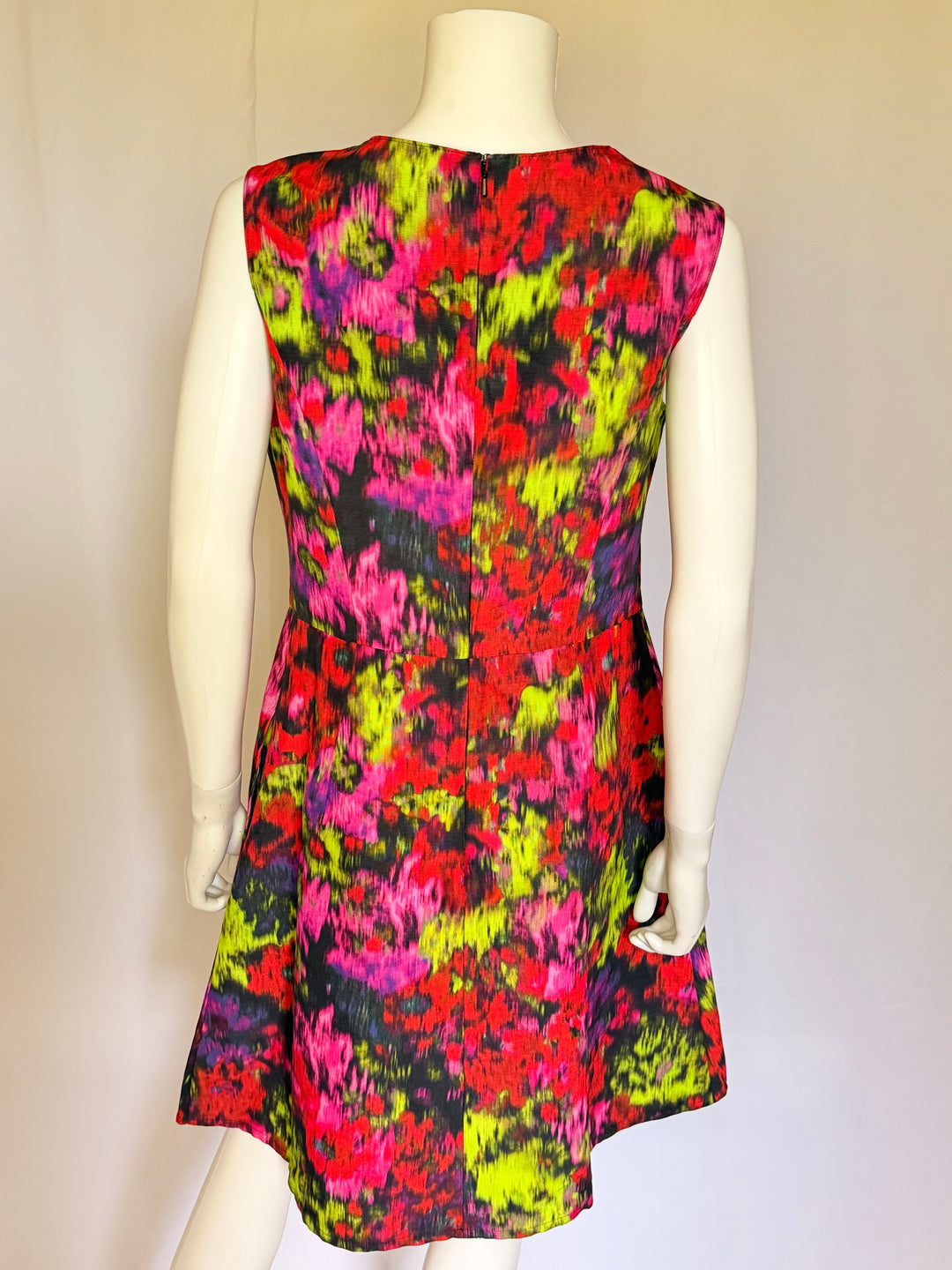 Carolina Herrera Floral Fit-and-Flare Dress