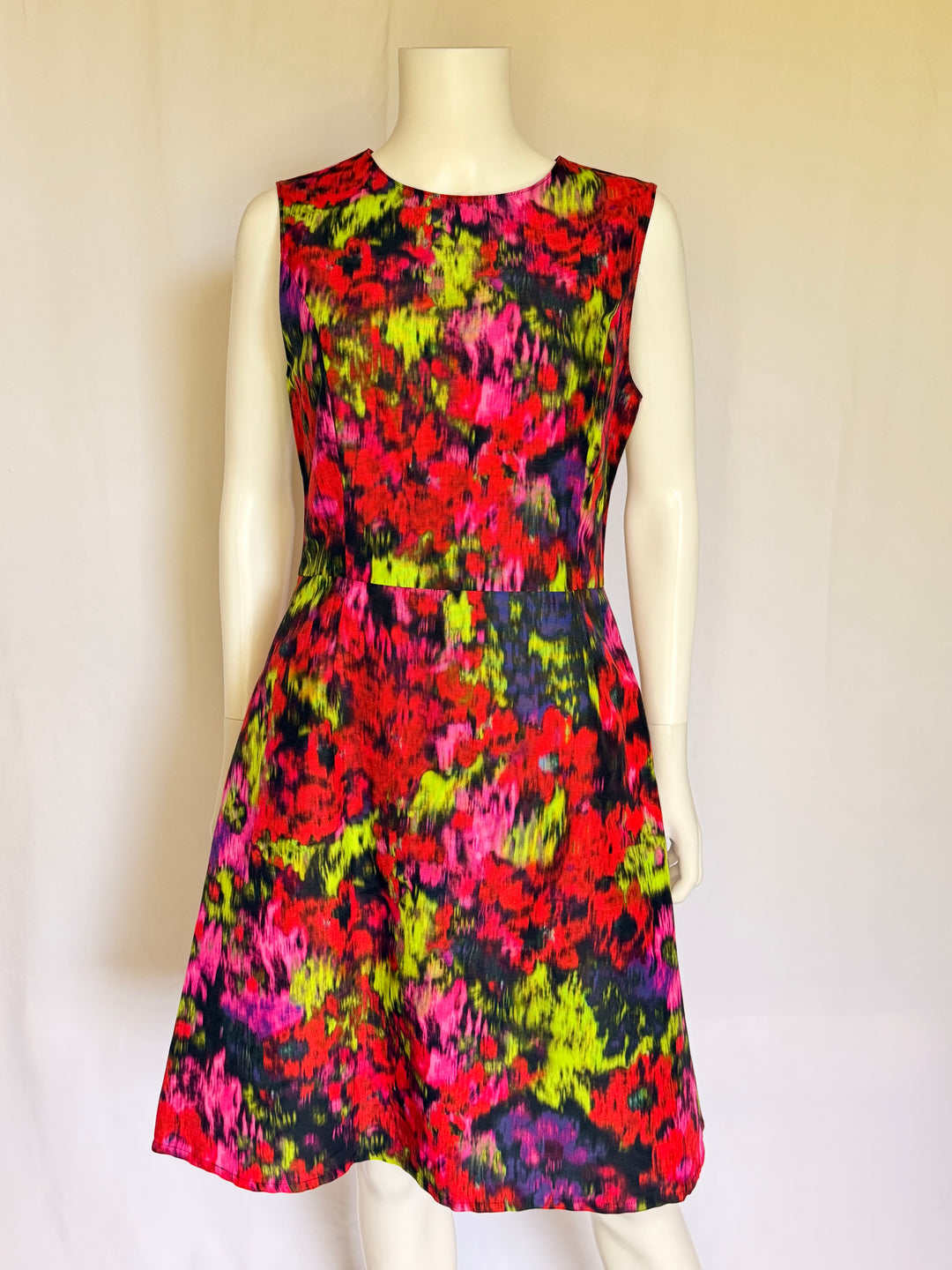 Carolina Herrera Floral Fit-and-Flare Dress