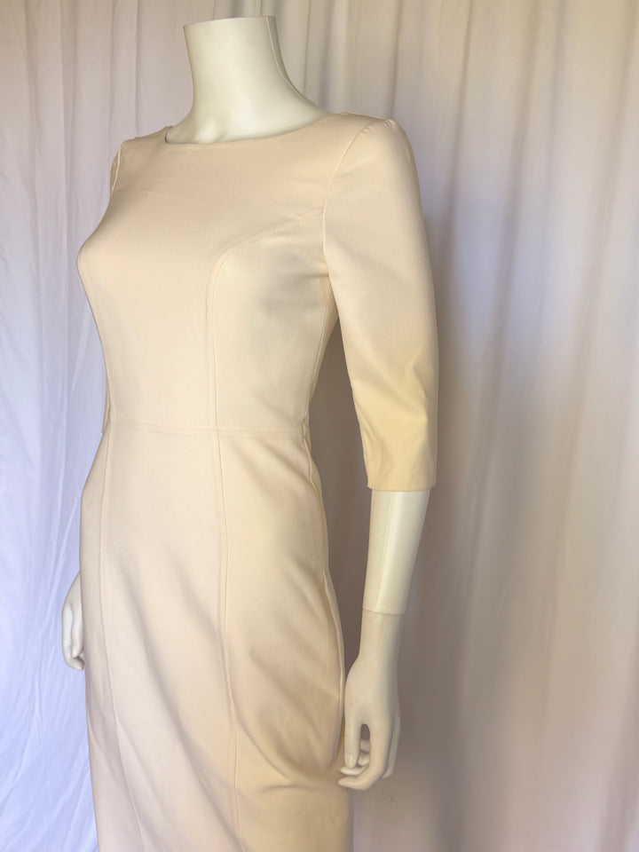 Carolina Herrera Ivory Sheath Dress
