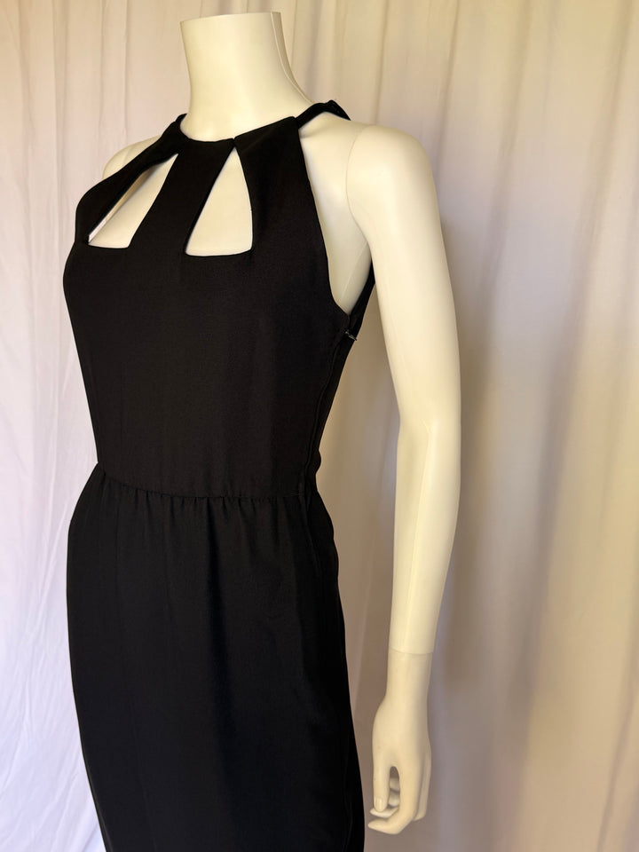 Oscar de la Renta Cutout Column Midi Dress