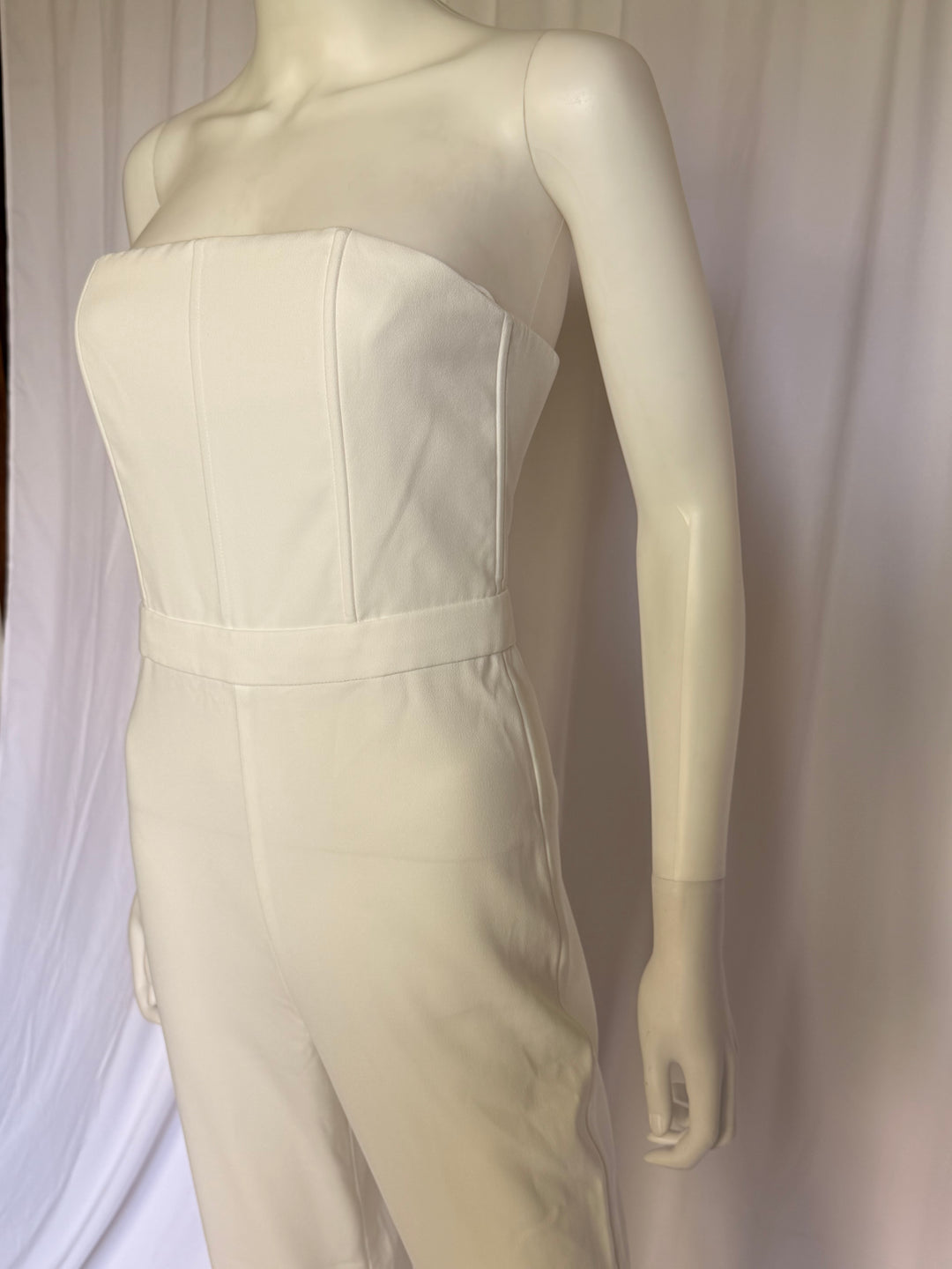 Alice &amp; Olivia Strapless Wide-Leg Jumpsuit