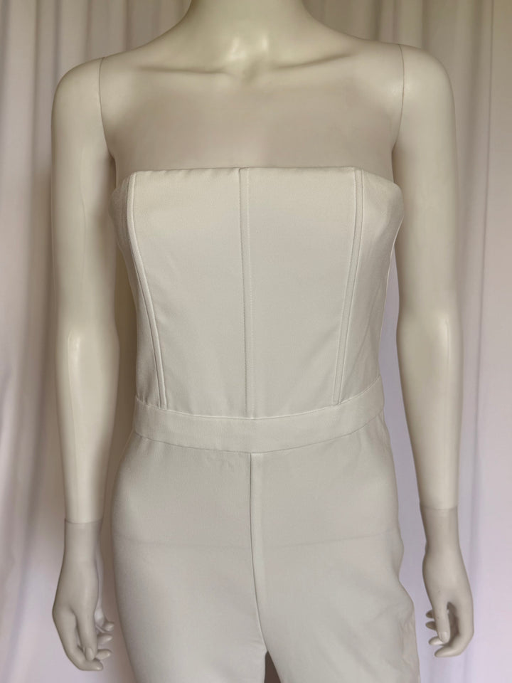 Alice &amp; Olivia Strapless Wide-Leg Jumpsuit