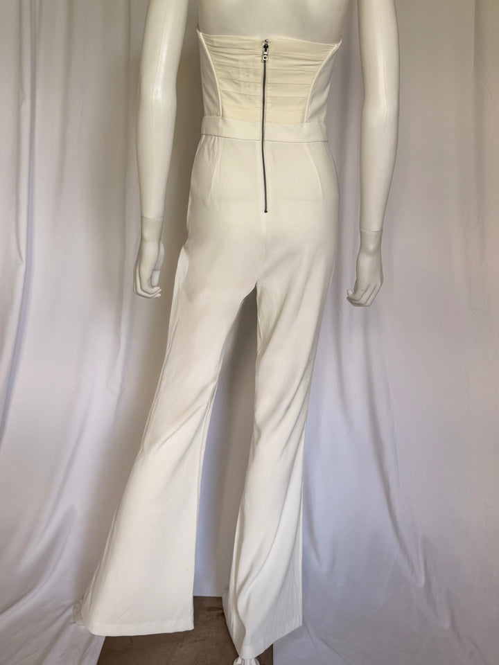 Alice &amp; Olivia Strapless Wide-Leg Jumpsuit