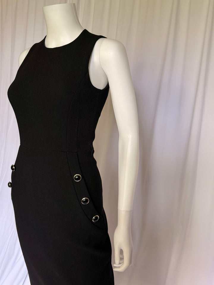 Michael Kors Collection Sleeveless Grommet-Detail Dress