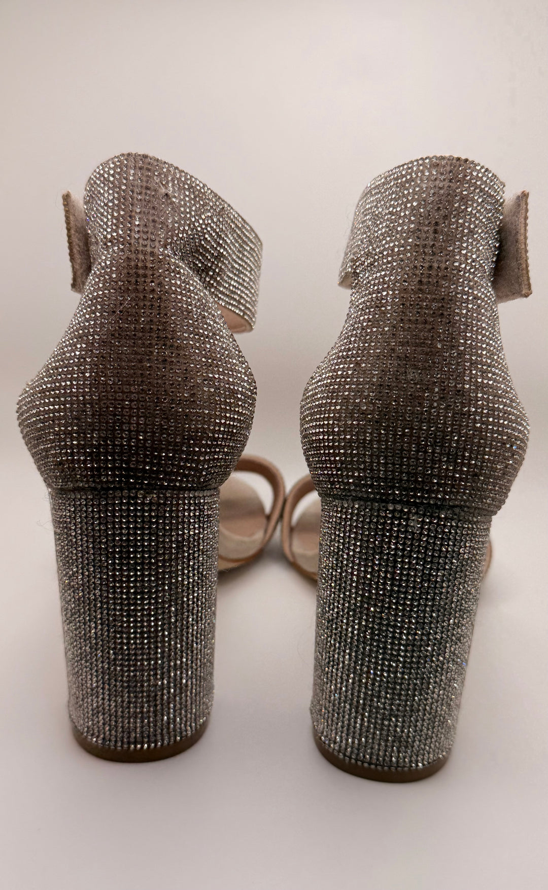 Jeffrey Campbell Crystal Embellished Block Heels