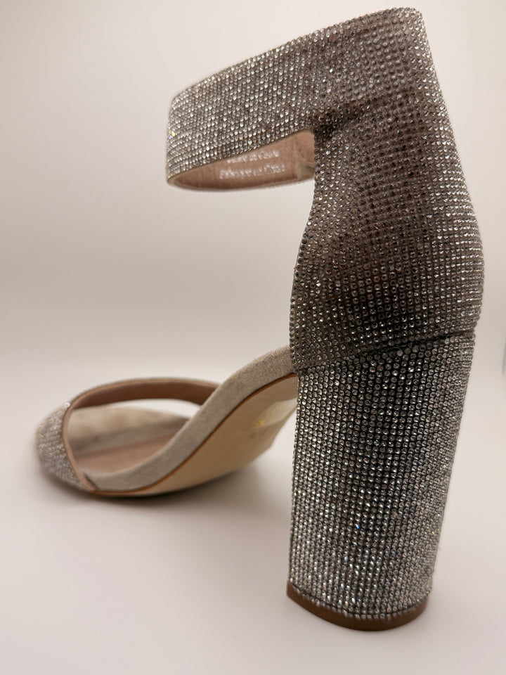 Jeffrey Campbell Crystal Embellished Block Heels