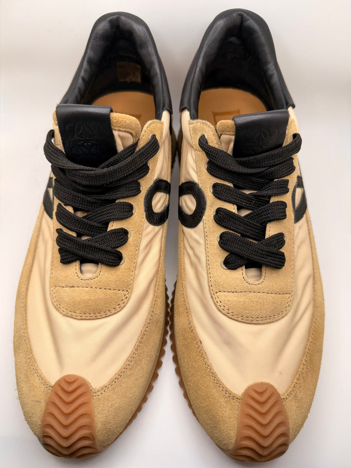Loewe Flow Runner Suede &amp; Nylon Sneakers