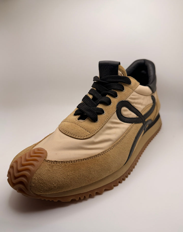 Loewe Flow Runner Suede &amp; Nylon Sneakers