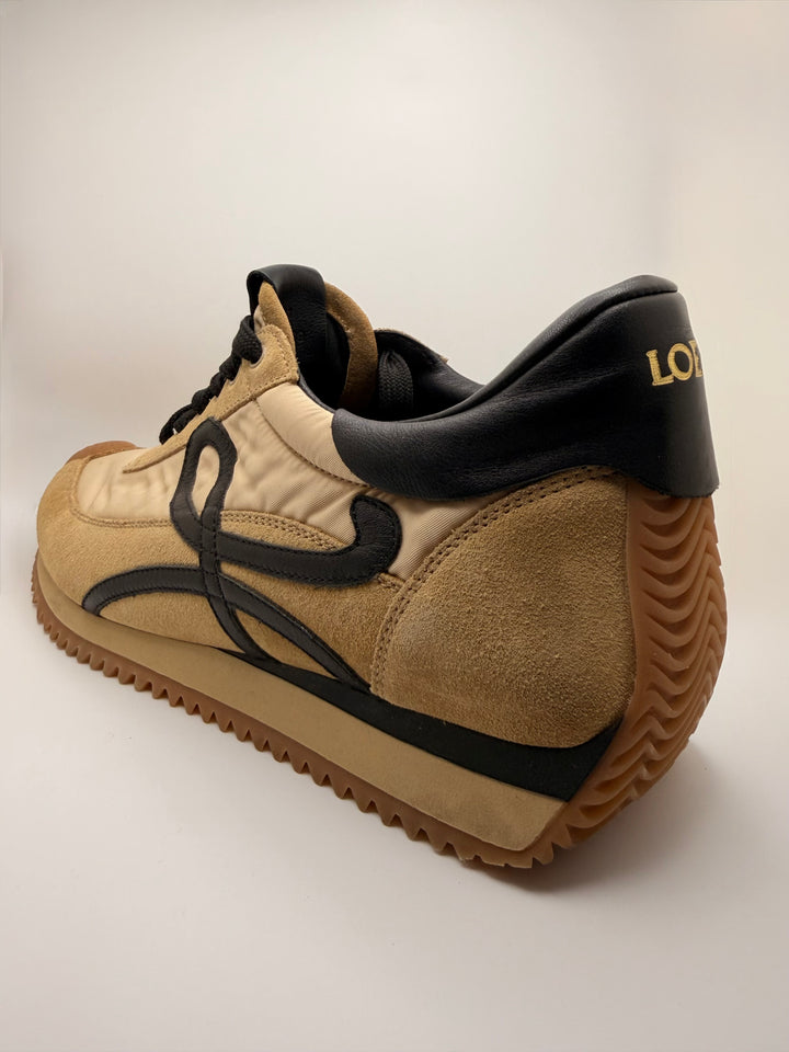 Loewe Flow Runner Suede &amp; Nylon Sneakers