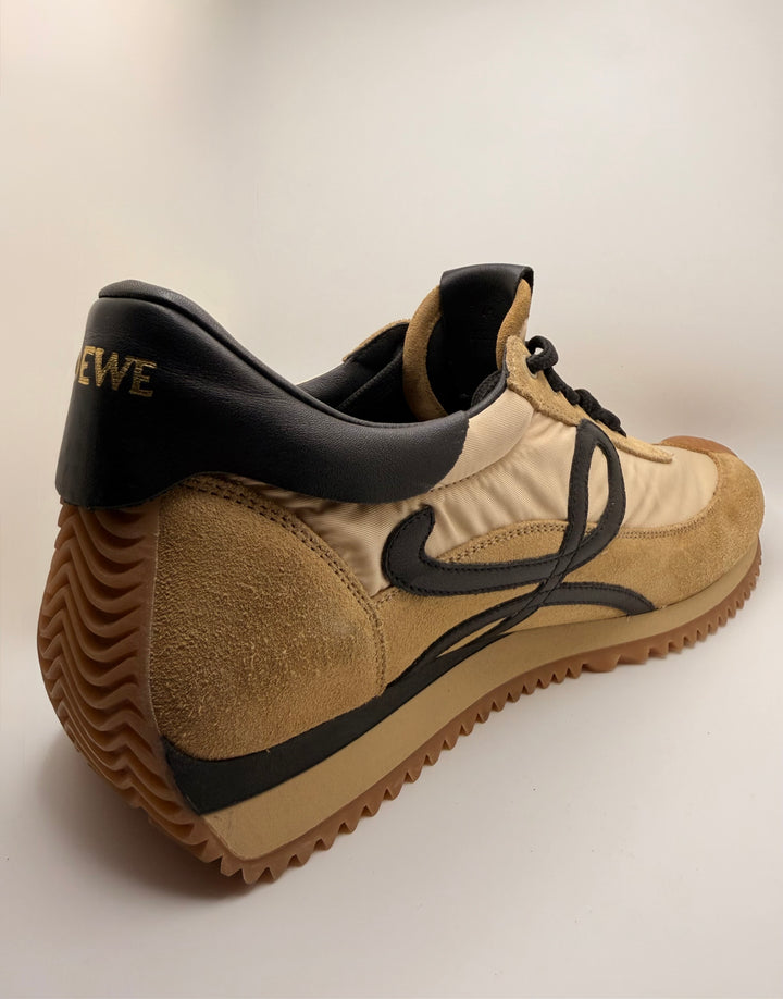 Loewe Flow Runner Suede &amp; Nylon Sneakers