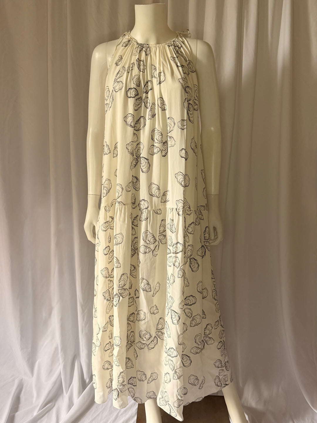 Anine Bing Oyster Print Maxi Dress