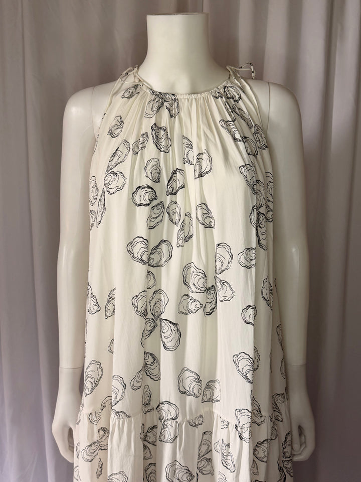 Anine Bing Oyster Print Maxi Dress
