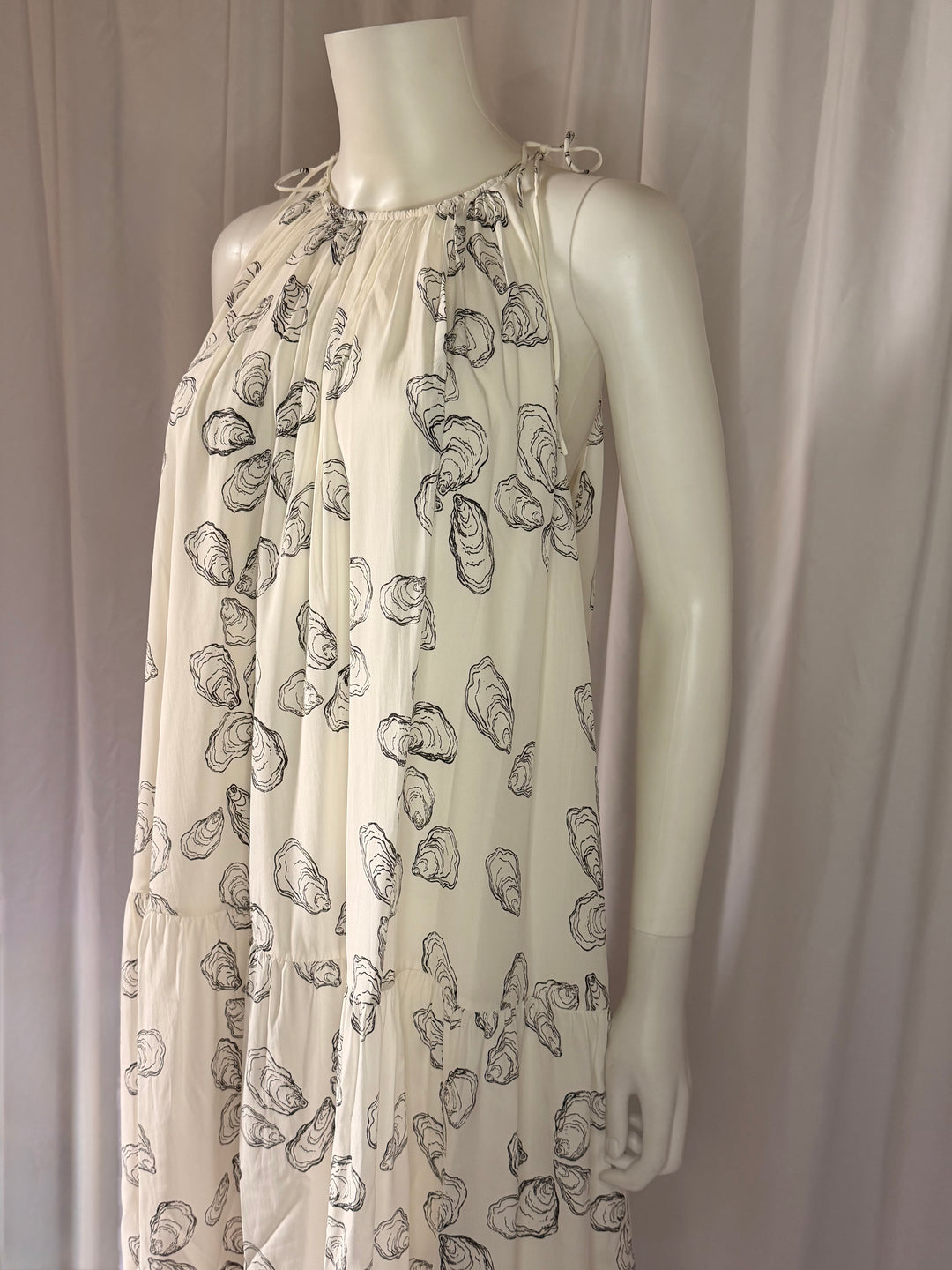 Anine Bing Oyster Print Maxi Dress