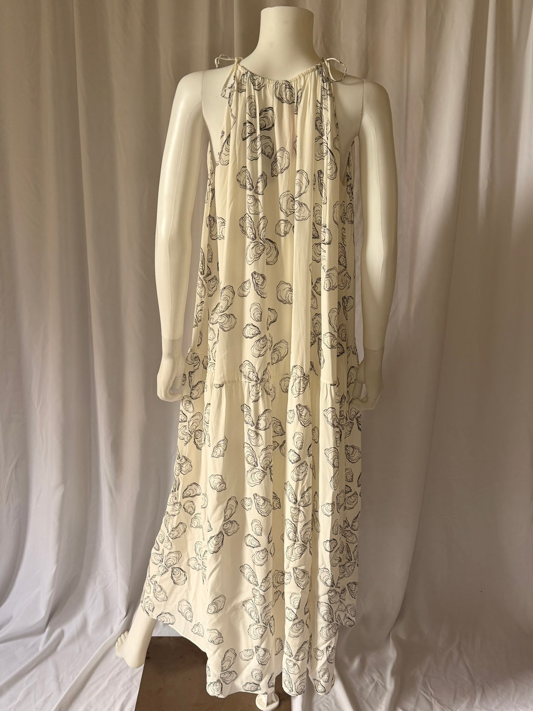 Anine Bing Oyster Print Maxi Dress