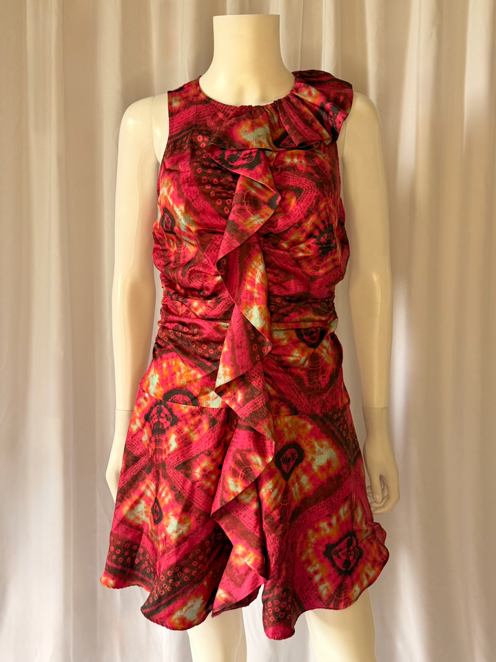 Ulla Johnson Printed Ruffle Dress