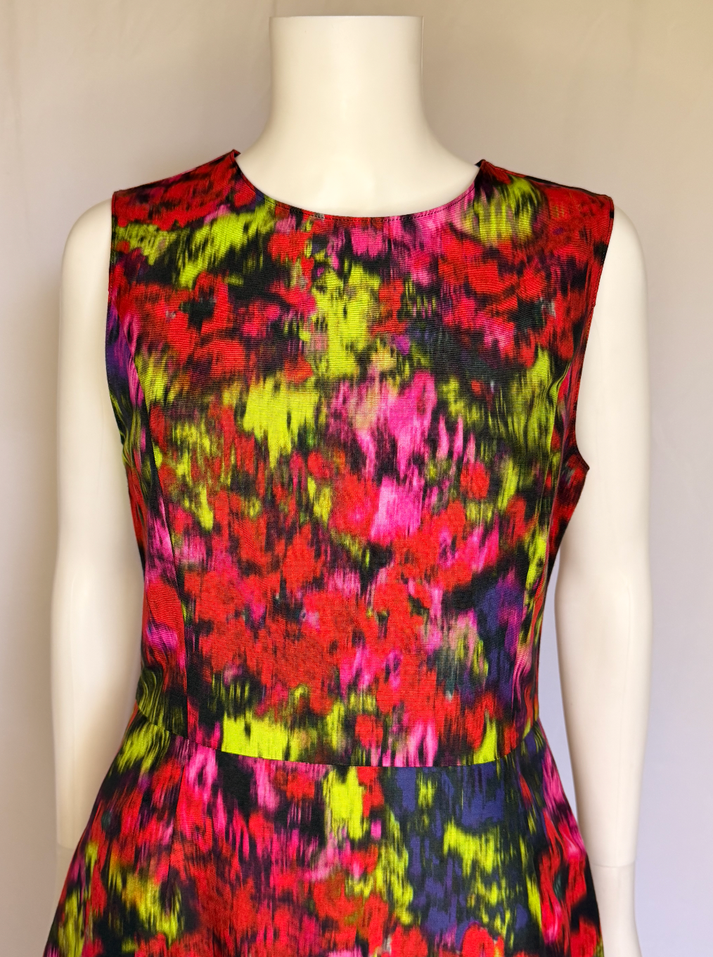 Carolina Herrera Floral Fit-and-Flare Dress