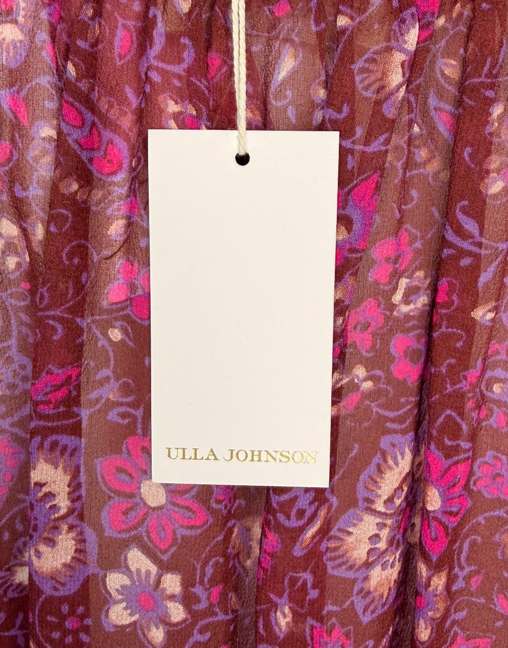 Ulla Johnson Silk Floral Paisley Blouse