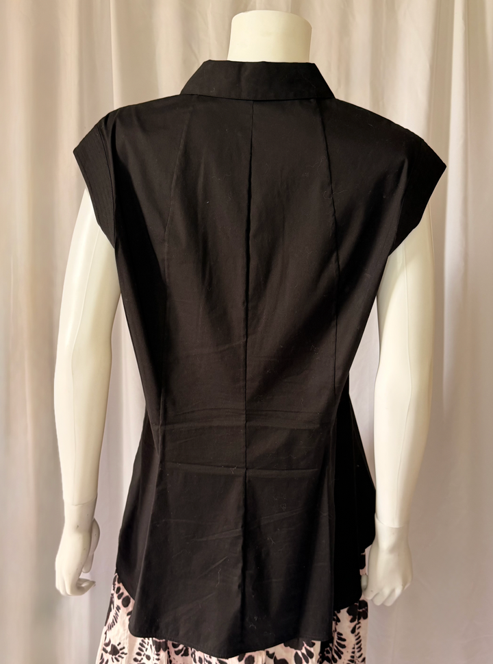 Layfayette 148 New York Tailored Utility Blouse