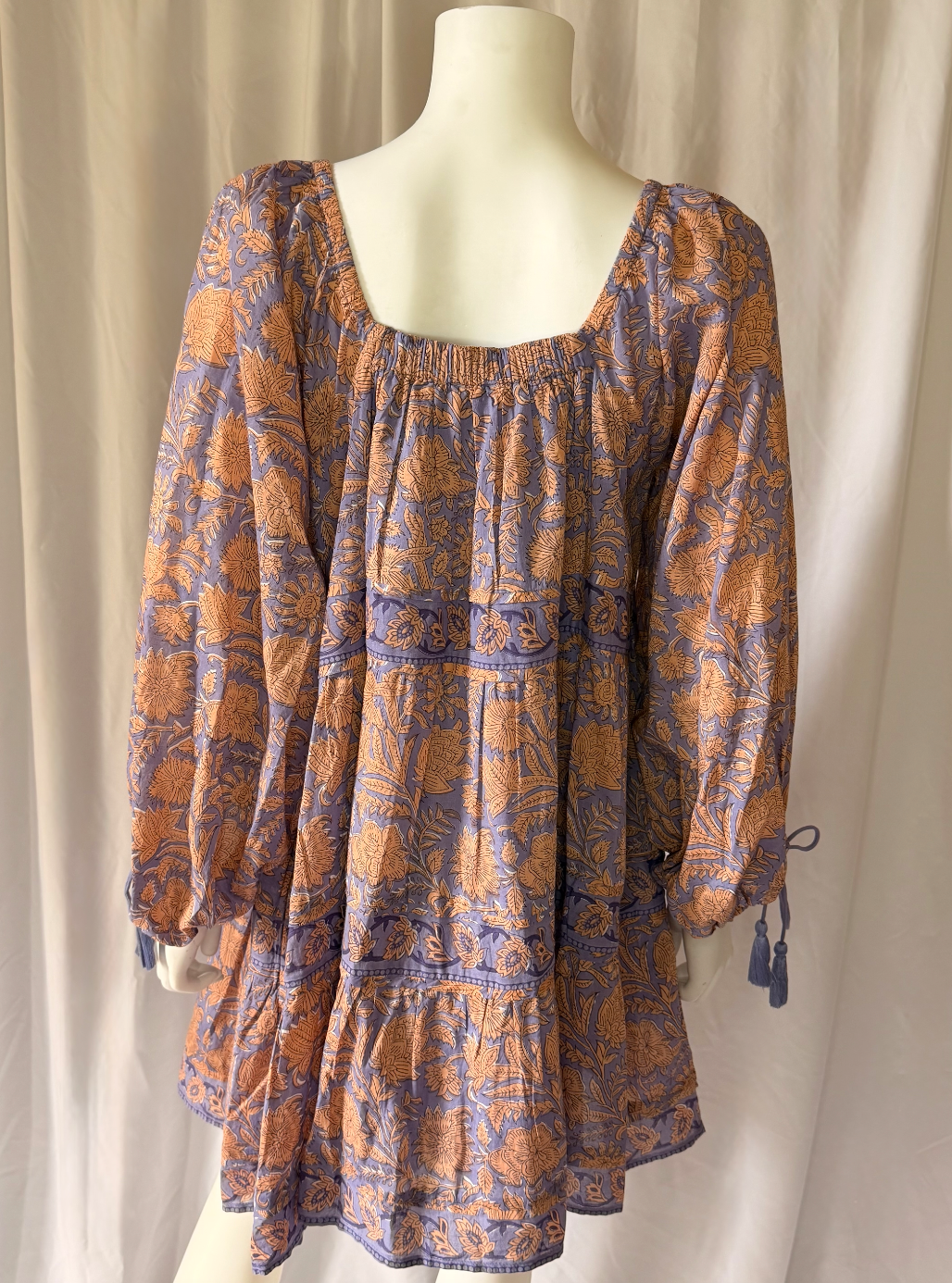 Cleobella Floral Block Print Mini Dress