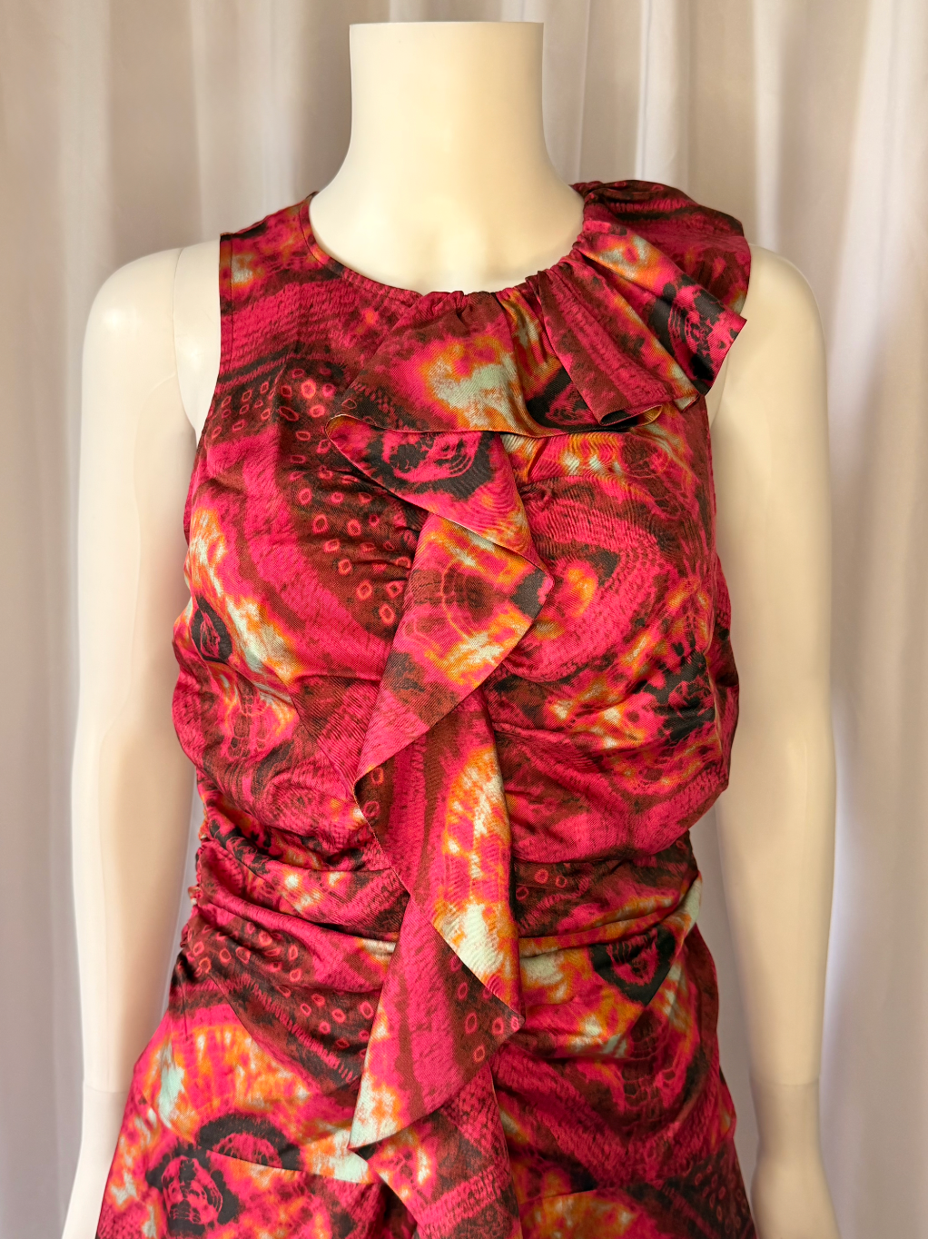 Ulla Johnson Printed Ruffle Dress