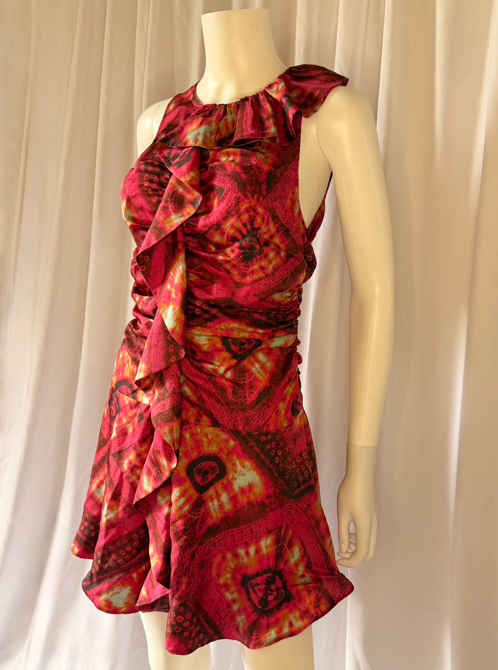 Ulla Johnson Printed Ruffle Dress