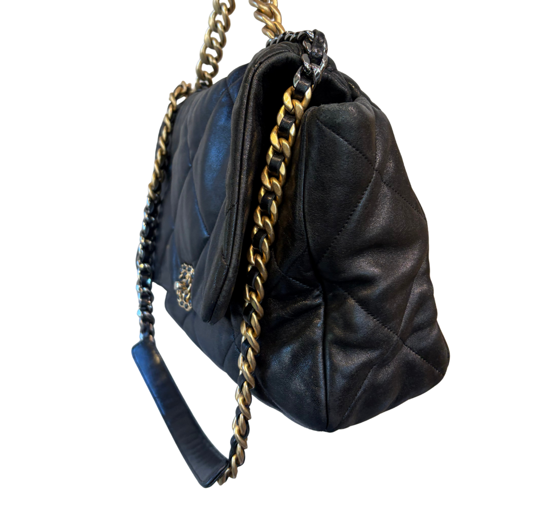 Chanel 19 Quilted Lambskin Flap Bag